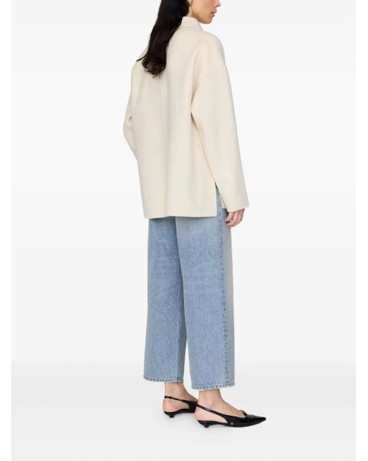 Anine Bing White "Luca" Jacket