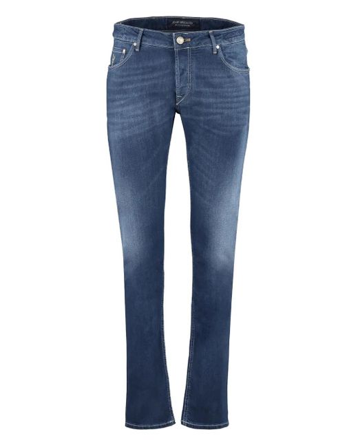 Vaqueros con cinco bolsillos Hand Picked de hombre de color Blue