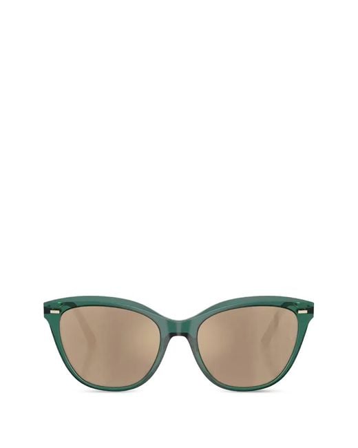 Oliver Peoples Gray Cat-Eye Sunglasses