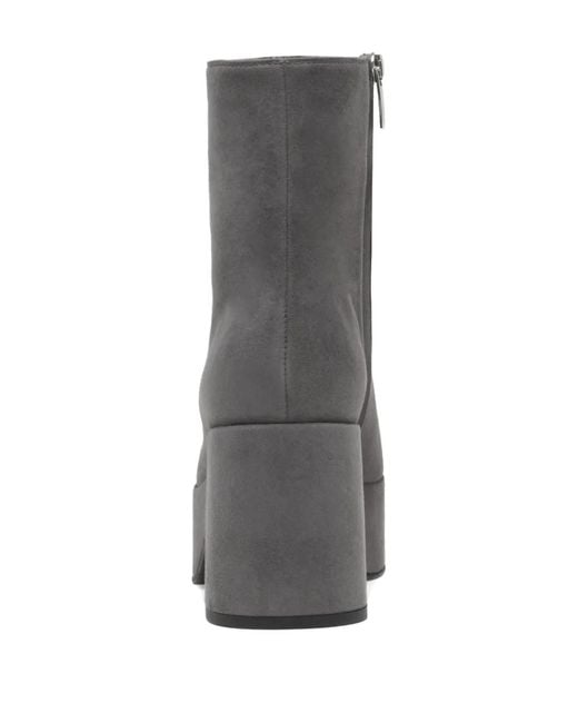 Gianvito Rossi Gray Sally Platform Boots