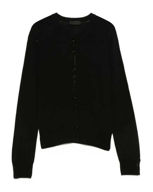 Liu Jo ボタン カーディガン Black
