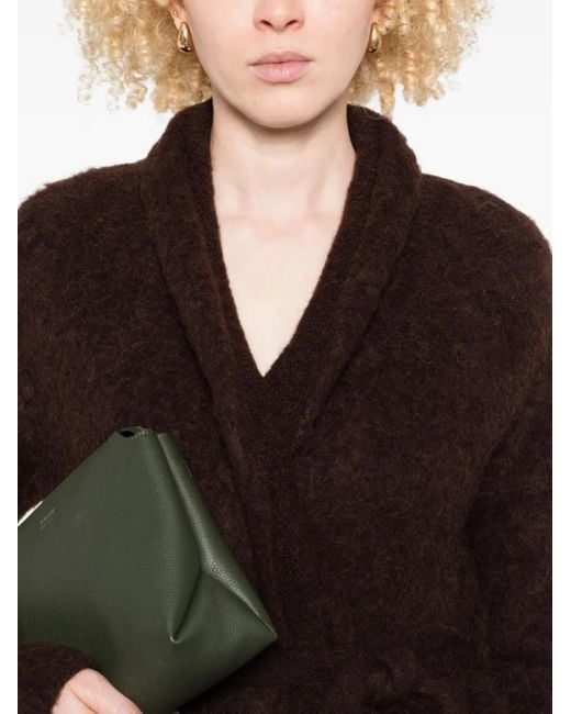 Uma Wang Black Belted Cardigan