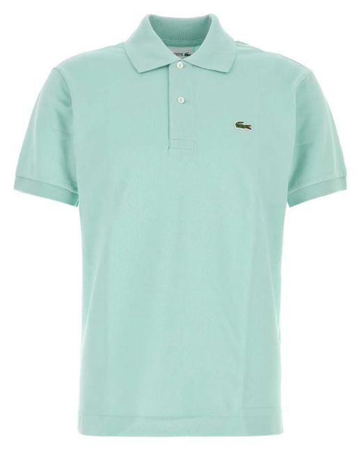 Lacoste Green Piqué Polo Shirt for men
