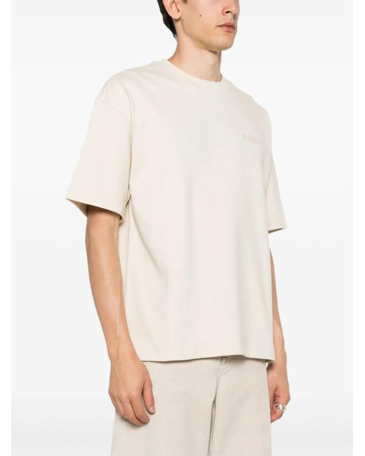 Amiri White Oversized Tee for men