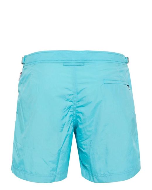 Orlebar Brown Blue Bulldog Swim Shorts for men