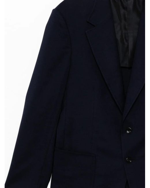 Tom Ford Blue Veste À Simple Boutonnage for men