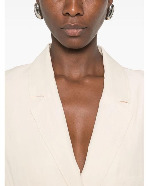 Blazer À Revers Crantés IRO en coloris White