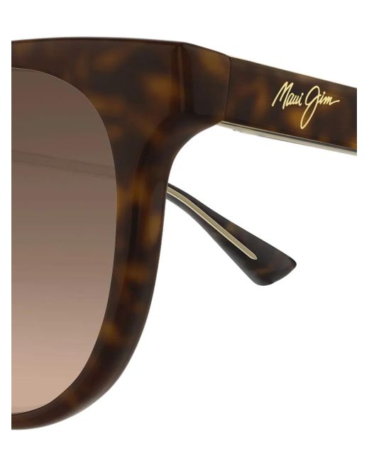Maui Jim Brown Cat-Eye Sunglasses