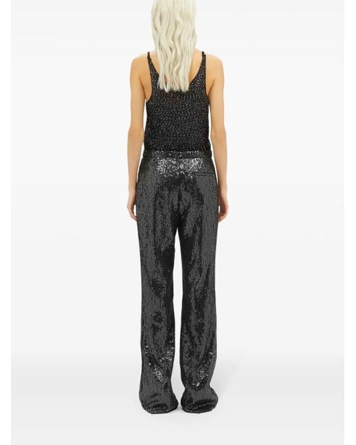 MSGM Black Chic Trousers For Fw24