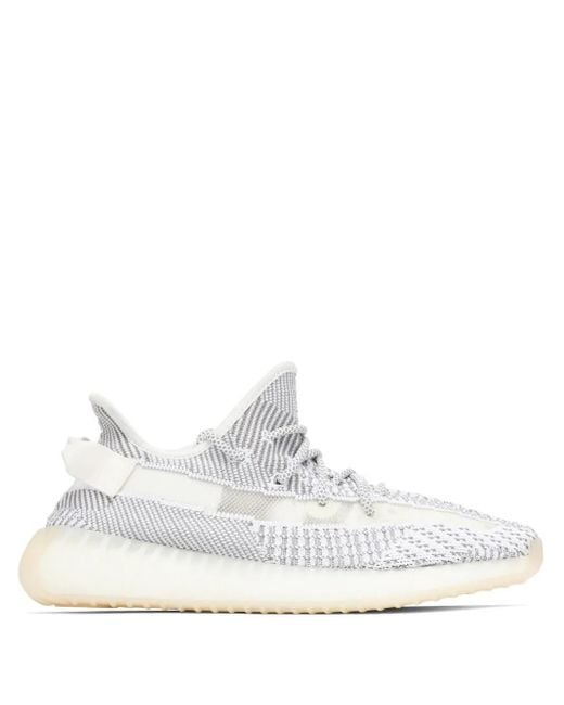 Yeezy White Boost 350 V2 "Static" Sneakers