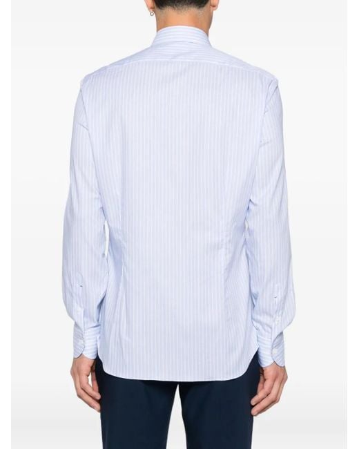 Camisa A Rayas Mazzarelli de hombre de color White