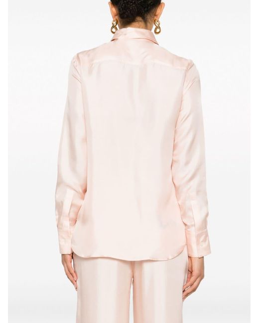 | Camicia classica fluida | female | ROSA | 40 di Lanvin in Pink