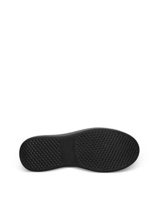 Alexander Smith Black Wembley Embellished Lace-Up Sneakers