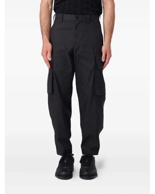 Neil Barrett Broek Met Cargo Zak in het Black voor heren
