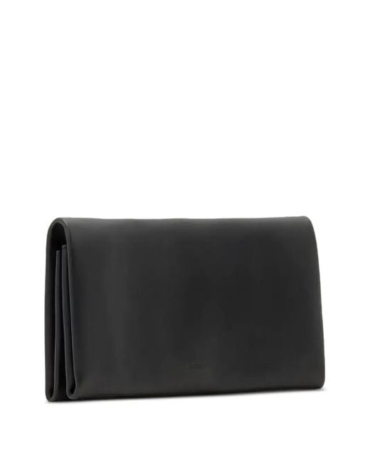 AllSaints Black Harluna Leather Wallet