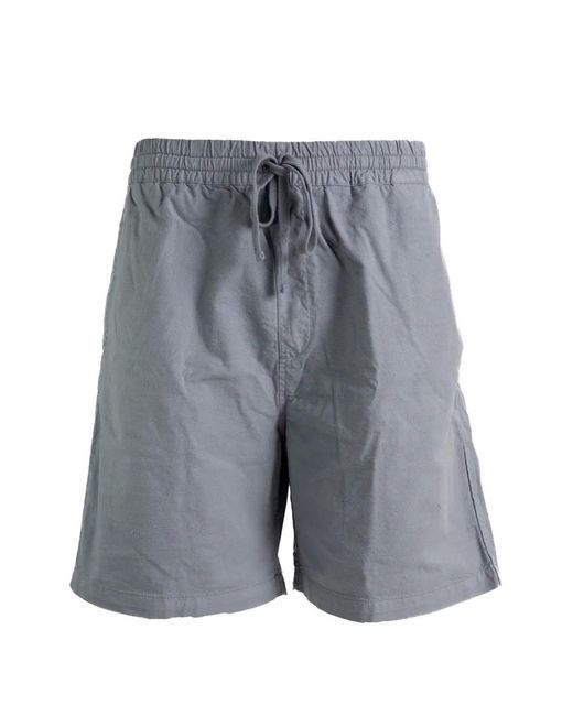 Carhartt Gray Rainer Drawstring-Elasticated Shorts for men