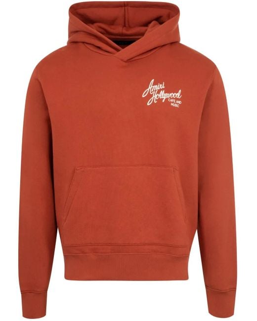 Amiri Hollywood Hoodie in het Orange voor heren