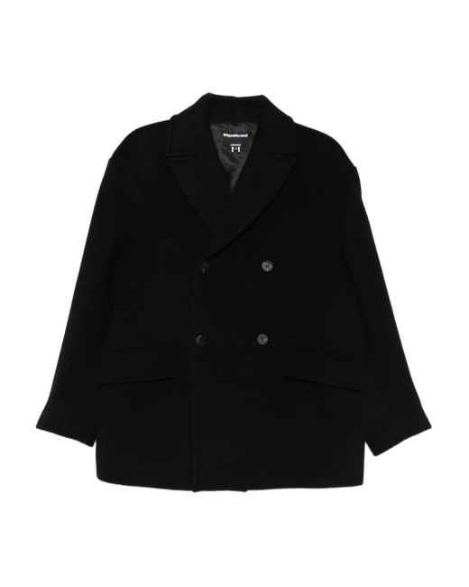 Adererror Black Double-Breasted Blazer