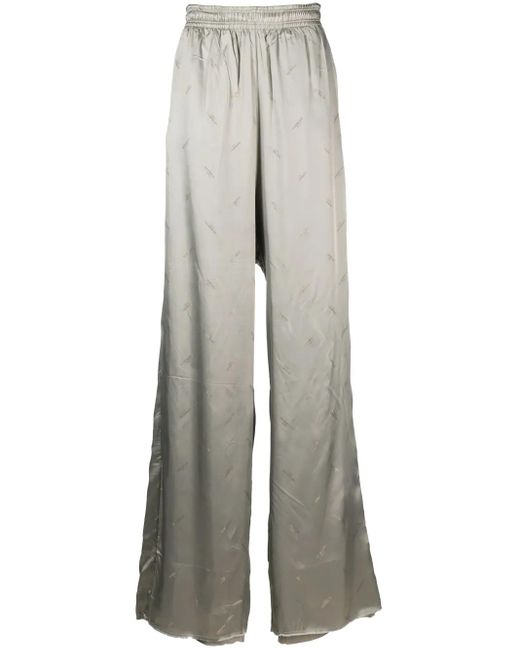 Vetements Gray Gradient Wide-Leg Trousers for men