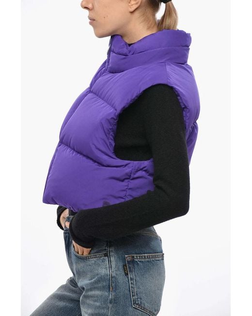 Bacon Purple Ramon Quilted Jacket