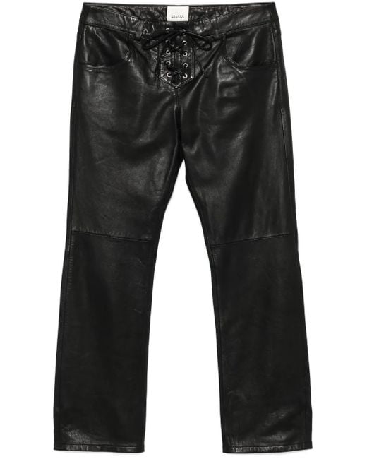 Isabel Marant Black Vanel Trousers