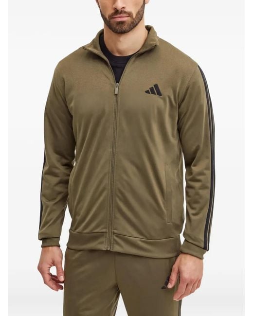 Adidas Green Dayready Three-Stripes Tracksuit for men