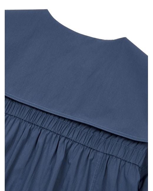 Studio Tomboy X オーバーサイズカラーシャツ Blue