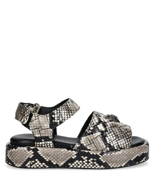 Kurt Geiger 45 Mm Onyx Sandalen in het Black