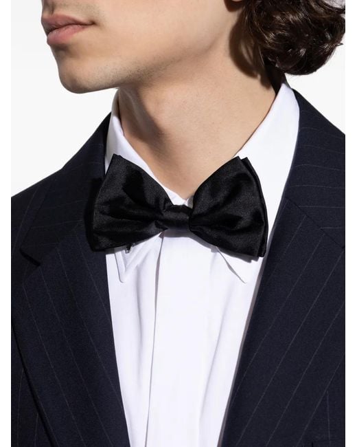 Dolce & Gabbana Black Dolce & Gabbana Silk Bow Tie Accessories for men