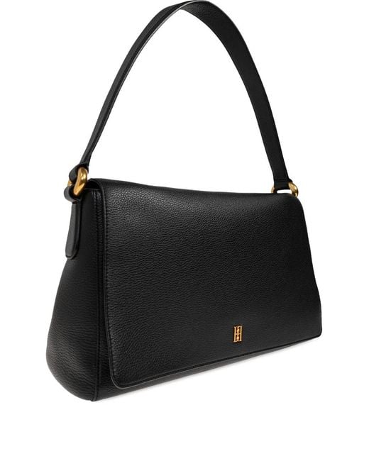 By Malene Birger Black Lelou Leather Shoulder Bag