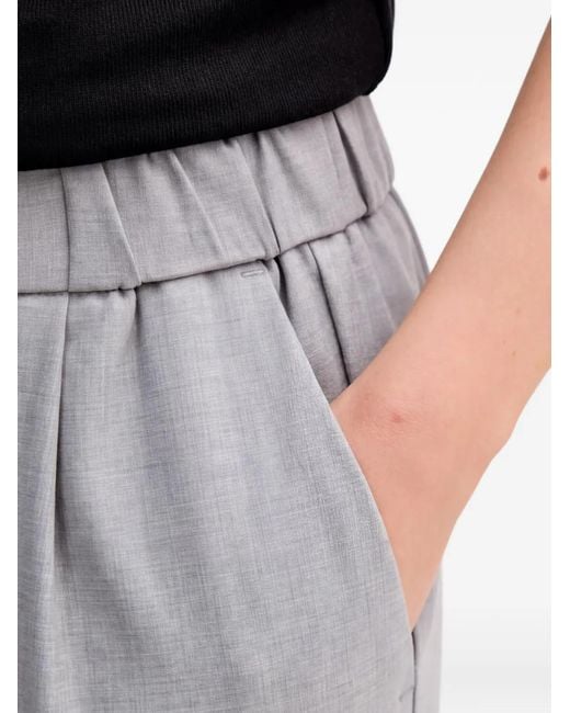 Benetton Elastische Broek in het Gray