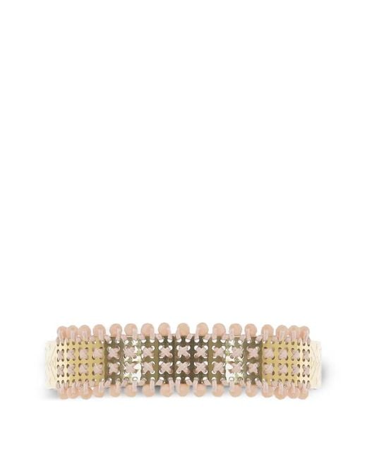L'EIGHT STUDIO Metallic Starres Armband Mit Mikro-Nieten