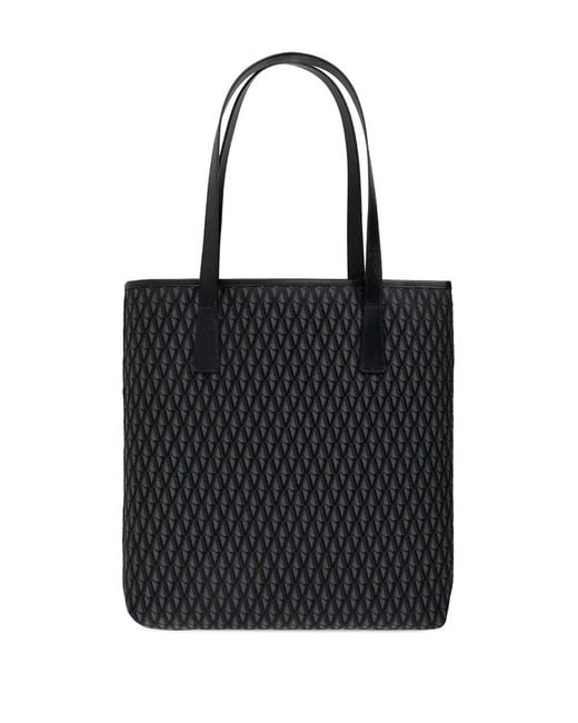 Versace Black Medusa Pattern Tote Bag
