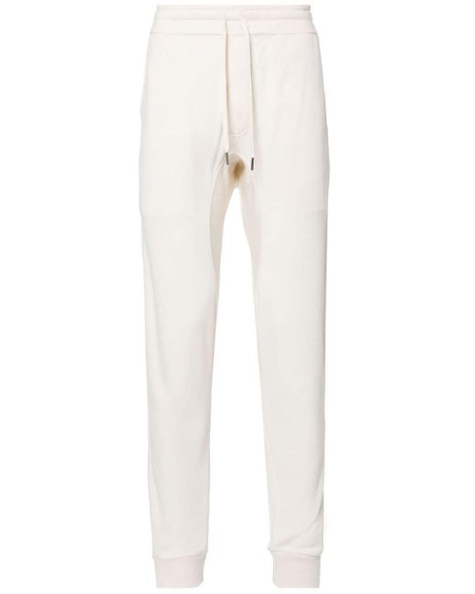 Pantaloni sportivi con coulisse di Tom Ford in White da Uomo