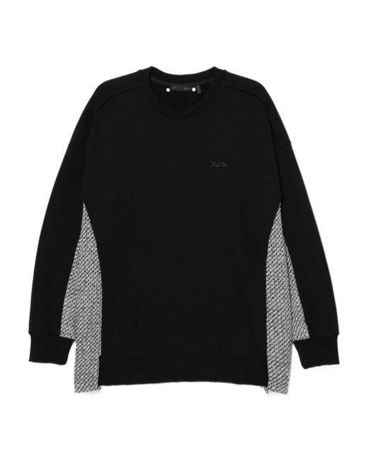 メンズ FIVE CM ロゴ スウェットシャツ Black