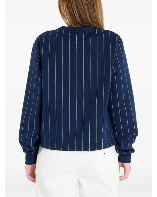Sudadera a rayas diplomáticas Adidas de color Blue