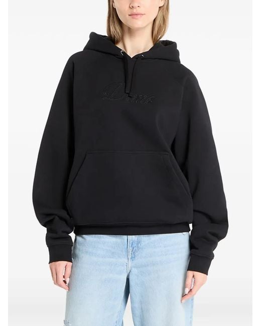 Jersey Cursive Con Capucha Dime de color Black