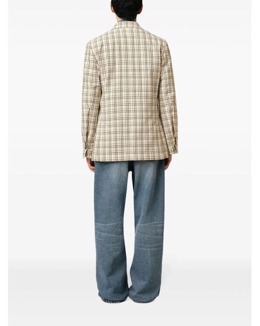 AMI Natural Semi-Lined Blazer for men