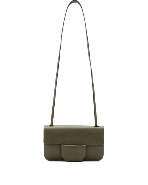 AllSaints Natural Ann Leather Cross Body Bag