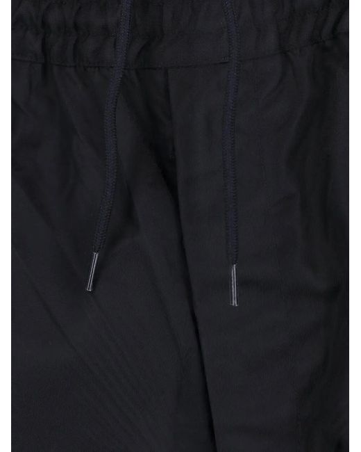 Prada Black Logo-Detail Track Pants for men