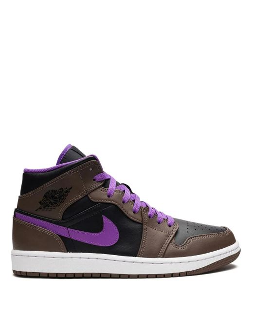 Nike Purple Air 1 Mid "Palomino" Sneakers