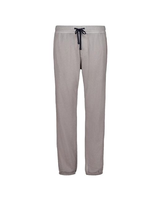 James Perse Gray French Terry Track Pants for men