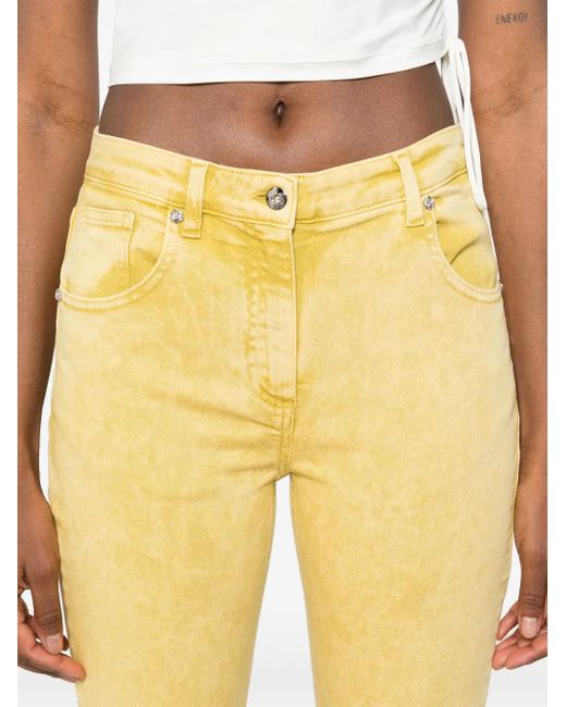 Blumarine フレアジーンズ Yellow