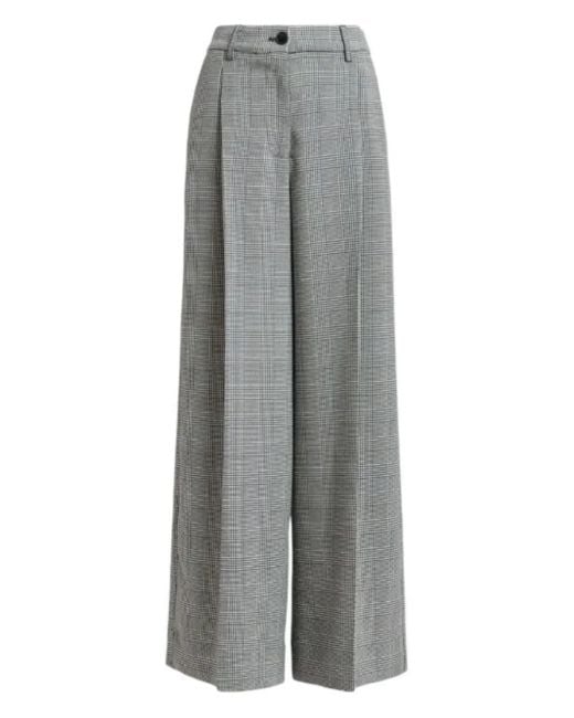 Pantaloni A Quadri di Essentiel Antwerp in Gray