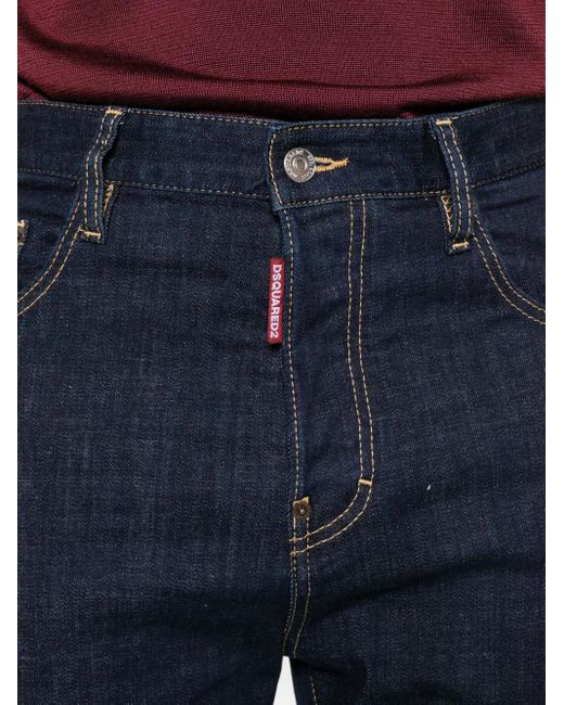 DSquared² Dark Tailored Jeans in Blue für Herren