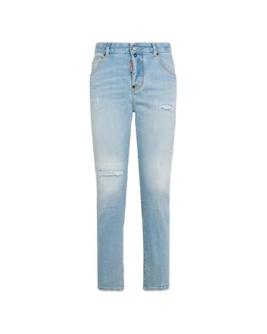 Vaqueros Teddy Stretch DSquared² de color Blue