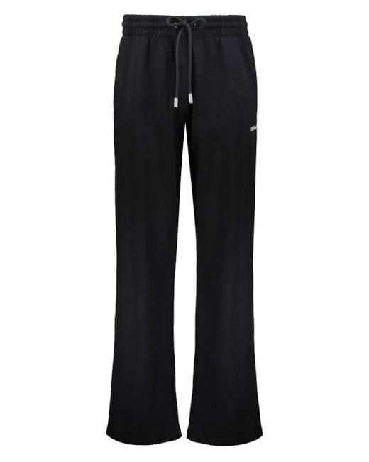 Off-White c/o Virgil Abloh Black Logo-Print Track Pants for men