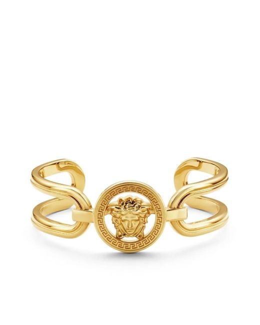 Versace Metallic -tone Medusa '95 Cuff Bracelet - Unisex - Metal
