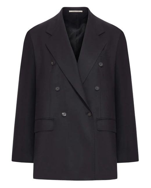 Veste En Laine À Boutonnière Croisée Tagliatore en coloris Black