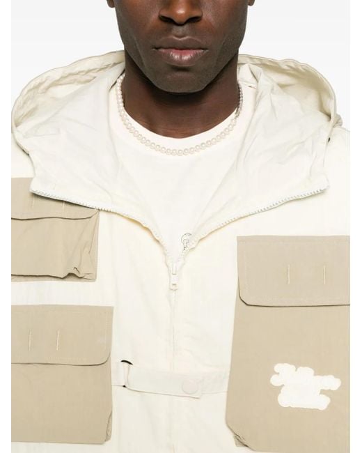 Kidsuper White Multi-Pocket Jacket for men